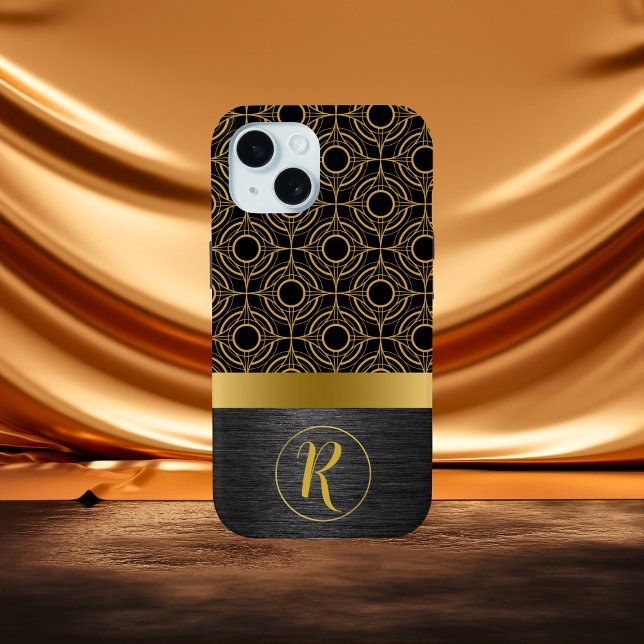 Gold And Black Luxury Art Deco Case-Mate iPhone Case (Creator Uploaded)