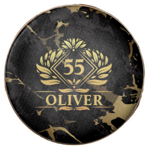 Gold and Black marble for Birthday or Anniversary Chocolate Covered Oreo