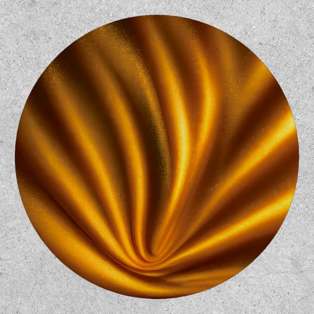 Gold and Black Patch for Clothes and More (Front)