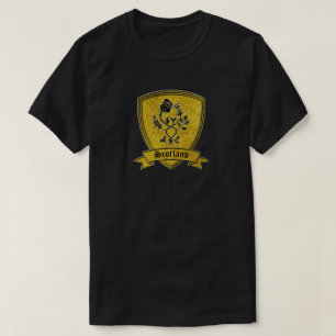 Gold and Black Rose and Thistle T-Shirt