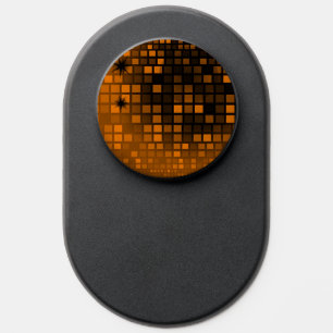 Gold and black shiny disco ball PopSocket