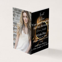 Gold and Black Sweet sixteen Photo