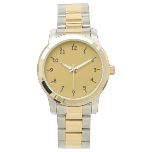 Gold and Black Watch