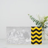 Gold and Black Zigzag (Standing Front)