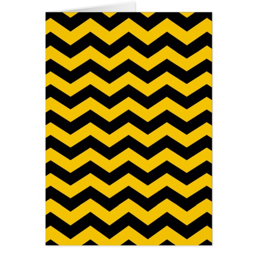 Gold and Black Zigzag Cards (Front)