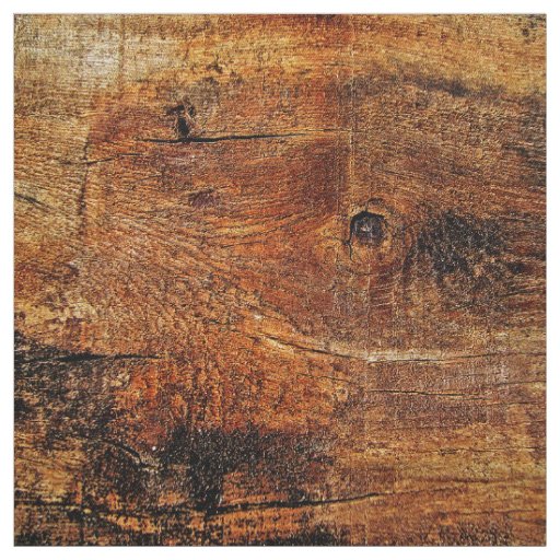 Gold And Copper Wood Plank Fabric