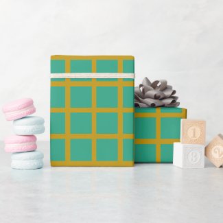 Gold and Green Elegant Modern Minimalist Holiday