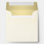 Gold And Ivory Cream Envelope at Zazzle