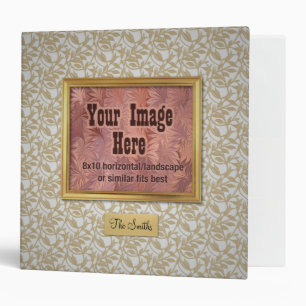 Gold and Ivory Formal Album [2 inch binder] Binder