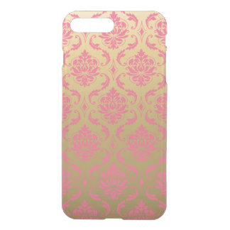 Gold and Pink Classic Damask iPhone 8 Plus/7 Plus Case
