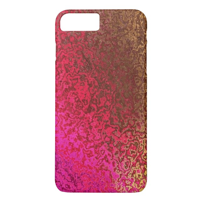 Gold and Pink Shimmer Case-Mate iPhone Case (Back)