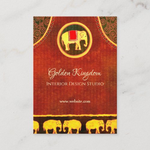 Elephant Kingdom: Promotional Business Cards