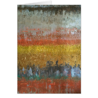 Gold and Silver Abstract, Blank Cards