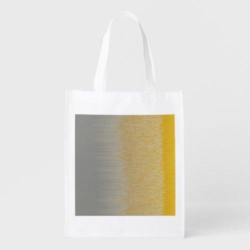 Gold and Silver Assembly  Grocery Bag