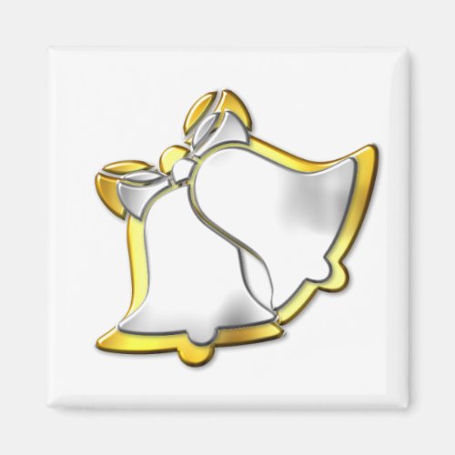 Gold and Silver Christmas Bells