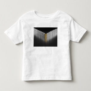 Gold and silver dominoes toddler t-shirt