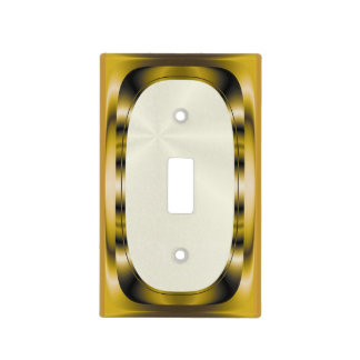 Gold and Silver Look ~ Switch Plate
