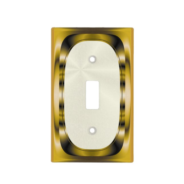 Gold and Silver Look ~ Switch Plate (Front)
