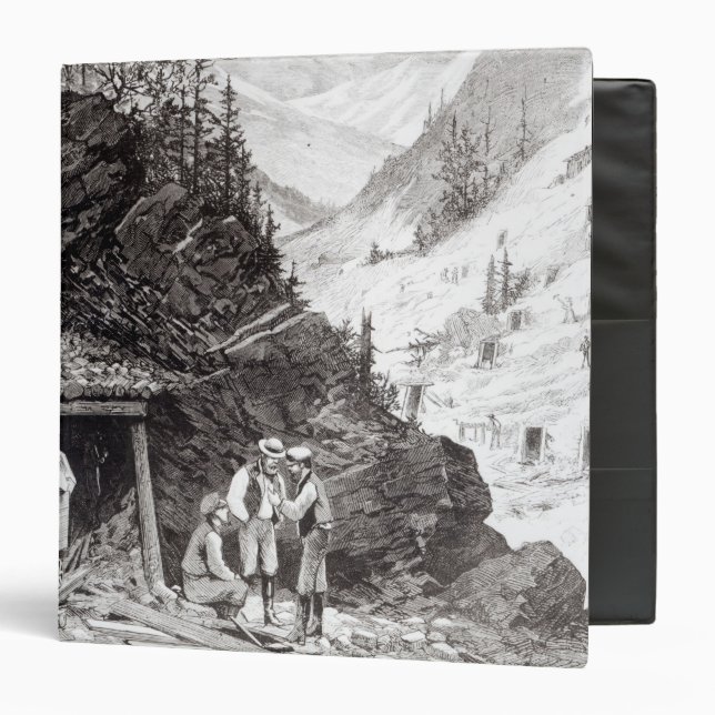 Gold and Silver Mining 3 Ring Binder (Front/Inside)