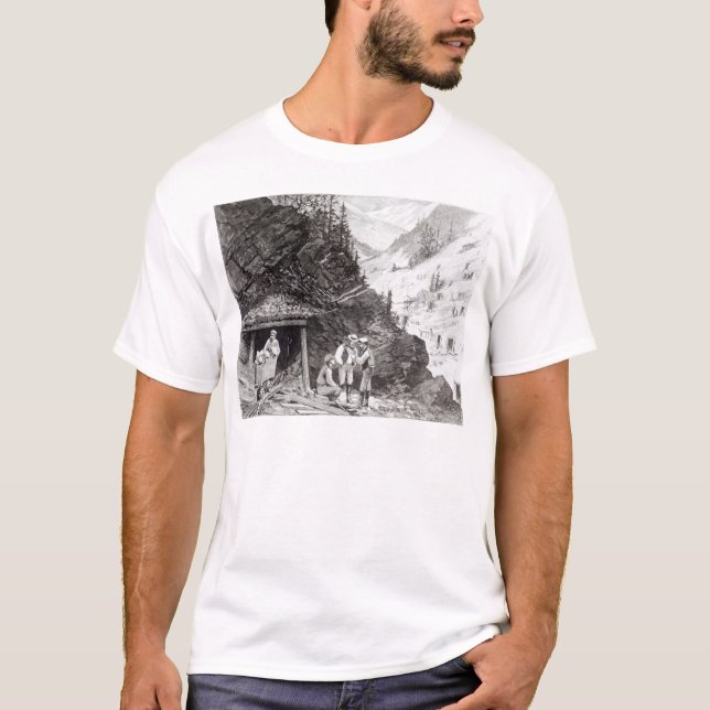 Gold and Silver Mining T-Shirt (Front)