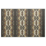 Gold and Silver Star Dust Effect Pattern Fabric