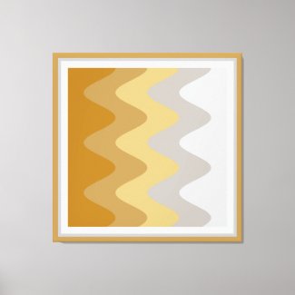 Gold and Silver Waves