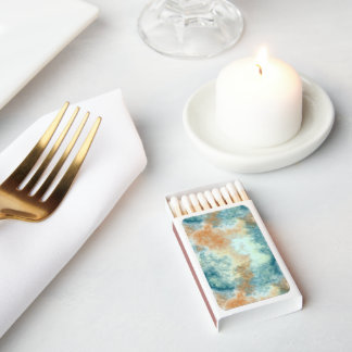 Gold and Teal   Matchboxes