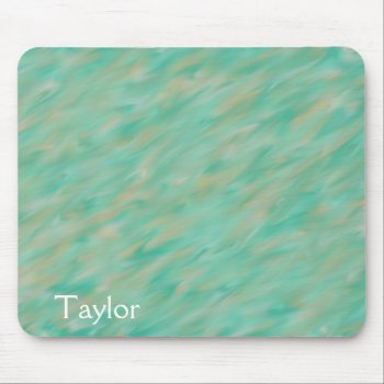 ‘gold And Teal’ Mouse Pad By Spring Art 2012 by SpringArt2012 at Zazzle