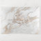 Gold and White Marbled Tinket tray