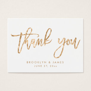 Gold And White Wedding Favor Tags Cards