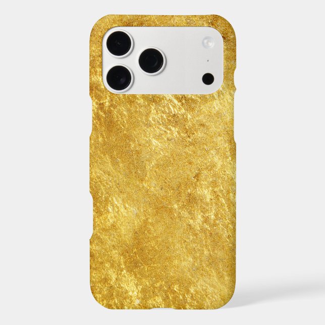 Gold and yellow plated marble pattern iphone case (Back)