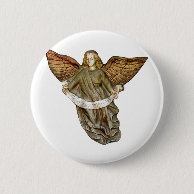 Gold Angel Button (Front)