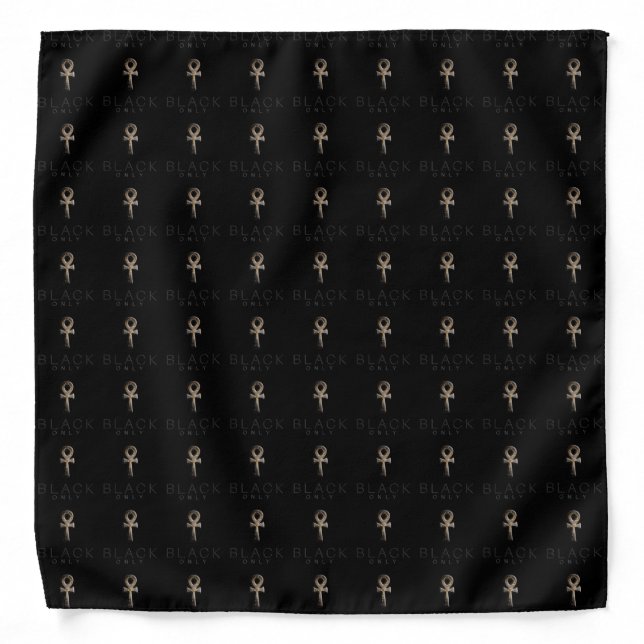 gold ANKH Bandana (Front)