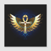 Gold Ankh with Wings (Front)