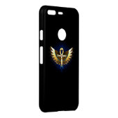 Gold Ankh with Wings Uncommon Google Pixel Case (Back/Right)