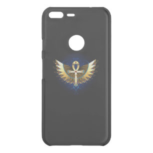 Gold Ankh with Wings Uncommon Google Pixel XL Case
