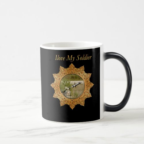 Gold Army anti tank guided missile Magic Mug