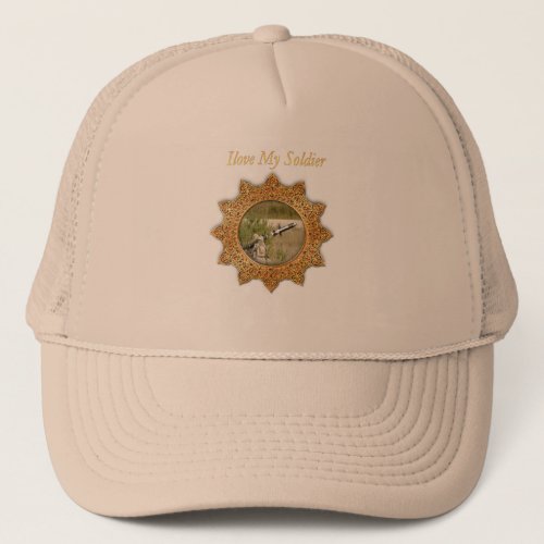 Gold Army anti tank guided missile Trucker Hat
