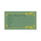 Gold Art Deco Border on Green