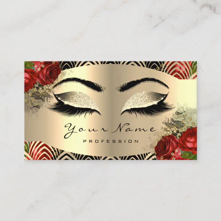 red roses lashes