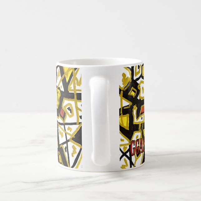 "GOLD" artistic mug (Handle)