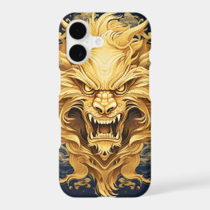 Gold Asian Dragon iPhone 17 Case