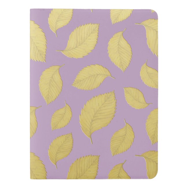 GOLD AUTUMN LEAVES - Moleskin Notebook