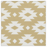 Gold Aztec Fabric