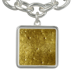 Gold Background Photography Bracelet