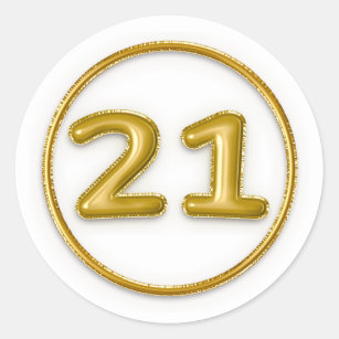 number 21 - Number 21 - Sticker