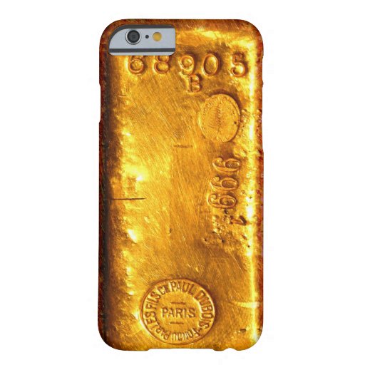 Gold Bar Barely There iPhone 6 Case | Zazzle