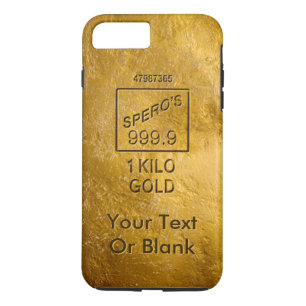 Gold Bar iPhone 8 Plus/7 Plus Case