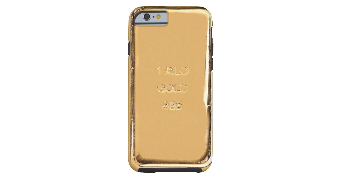 Gold Bar iPhone 6 case | Zazzle