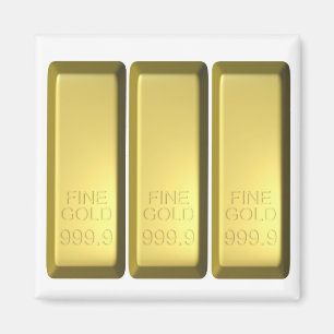 Gold Bar Magnet